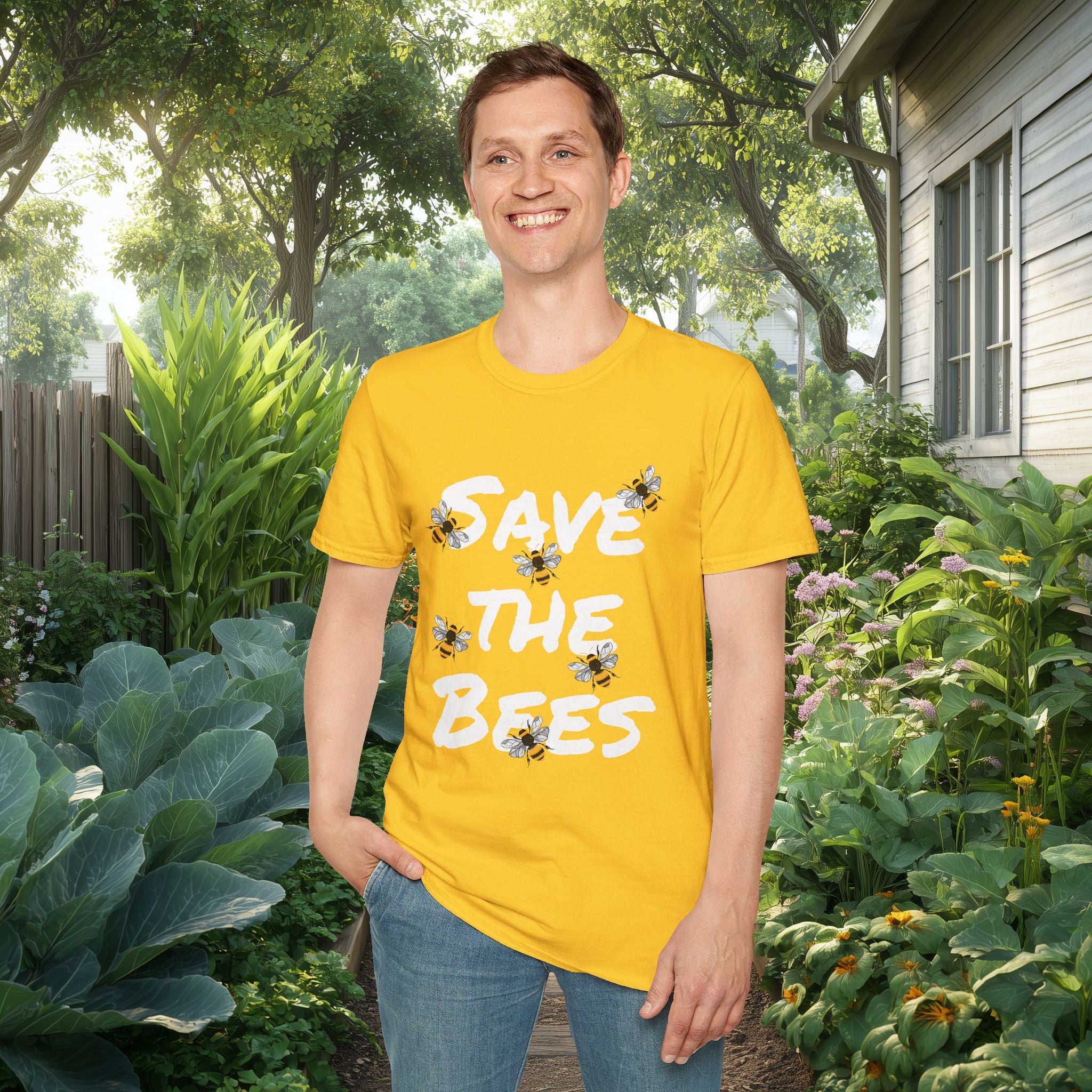Save the Bees T-Shirt for Bee Lovers