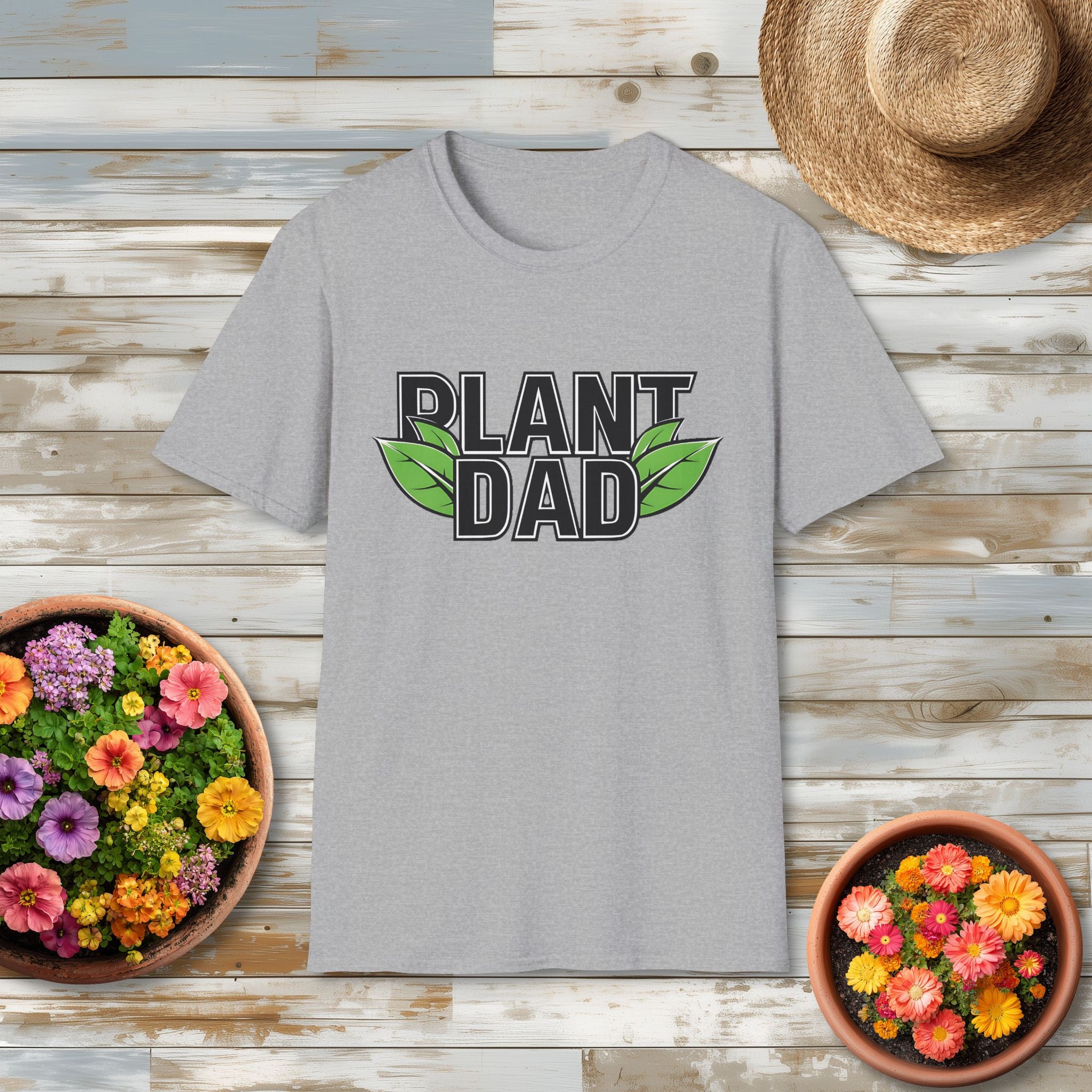 Plant Dad T-Shirt for Gardeners