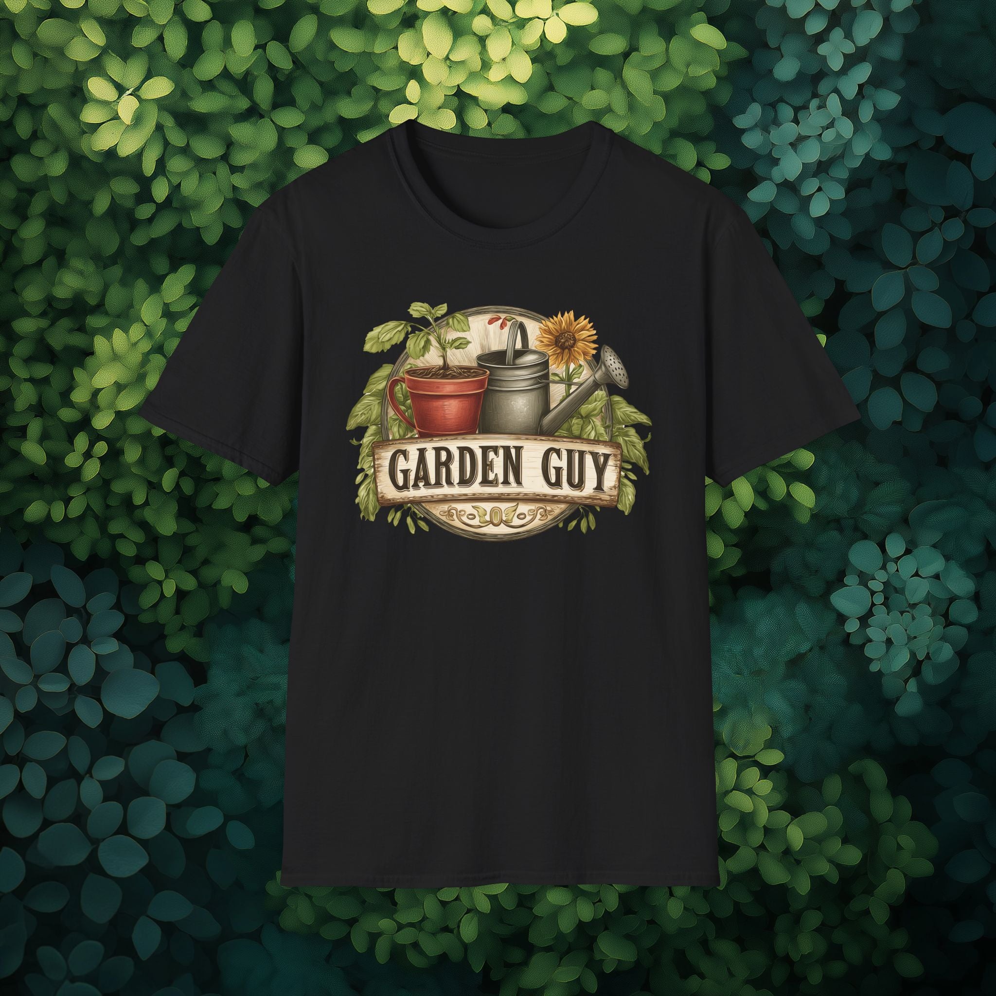 Vintage Garden Guy T-Shirt for  Backyard Gardeners