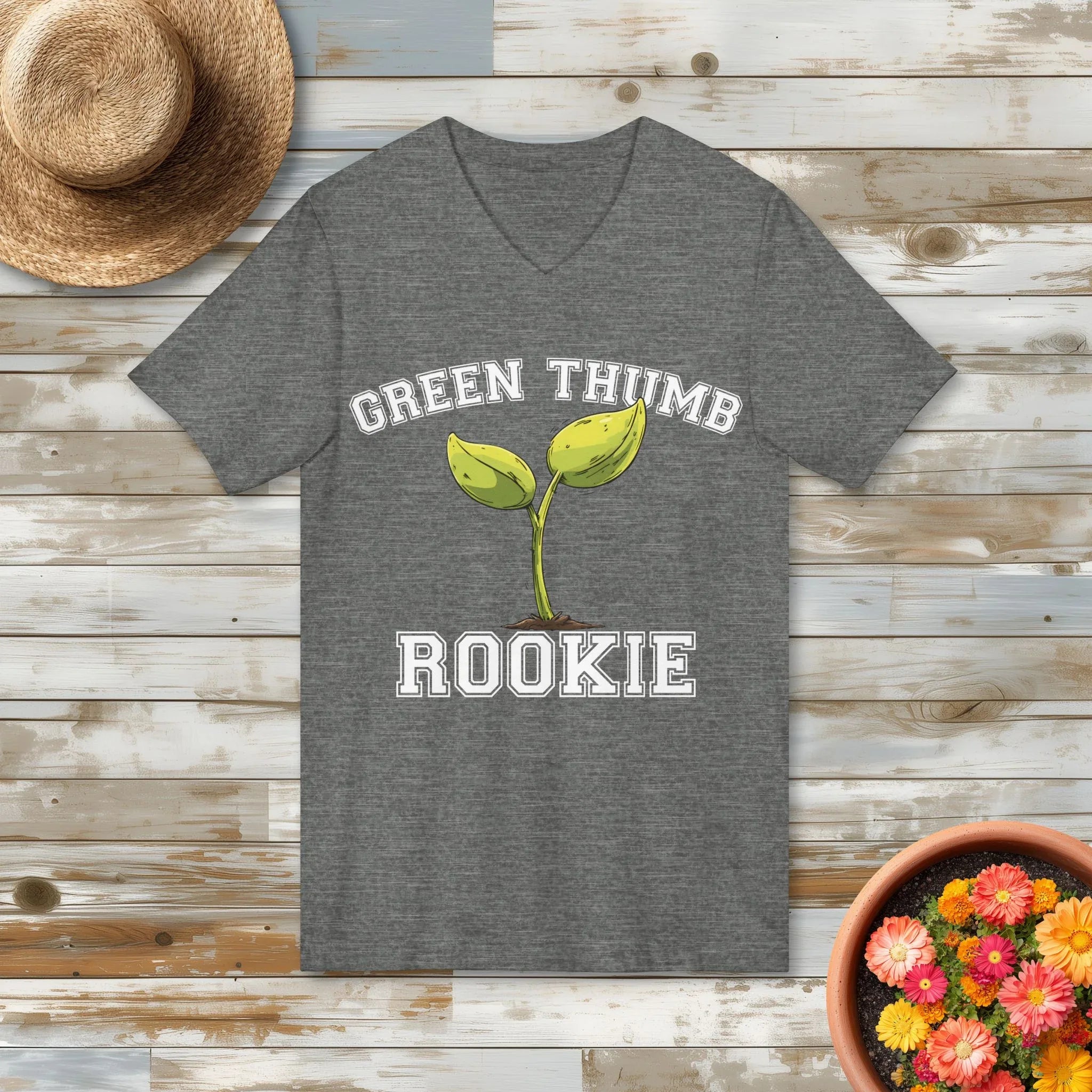 Green Thumb Rookie V-Neck Shirt