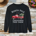 North Pole Christmas Tree Farm Long Sleeve Tee