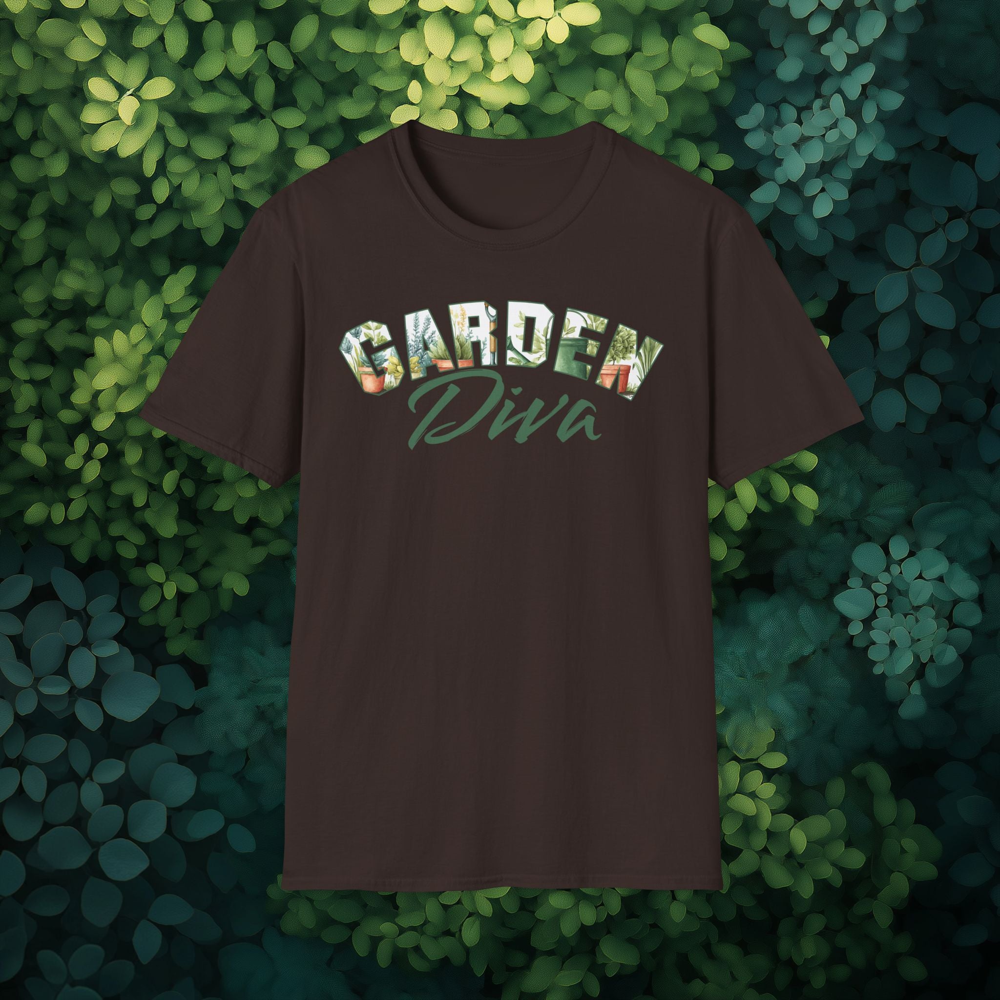 Garden Diva T-Shirt for Plant Lovers and Gardeners
