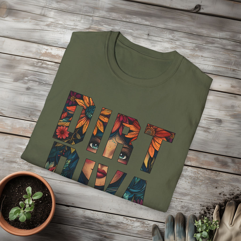 Boho Dirt Diva T-Shirt for  Nature Lovers