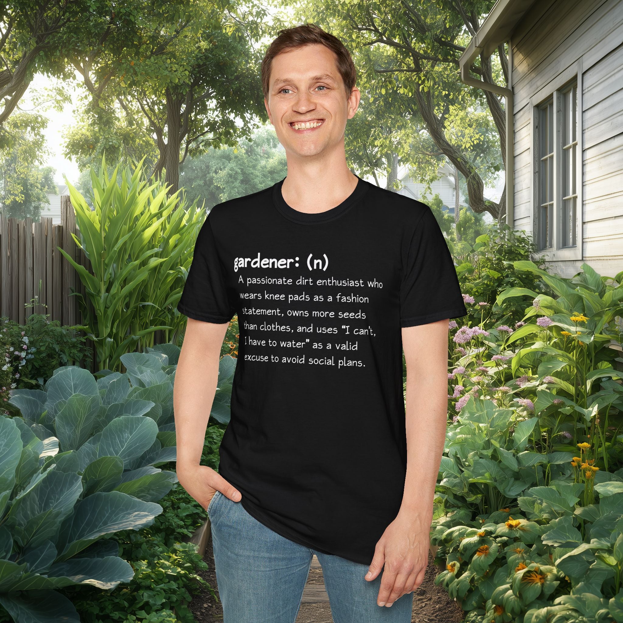 Gardener Definition, Introvert T-Shirt