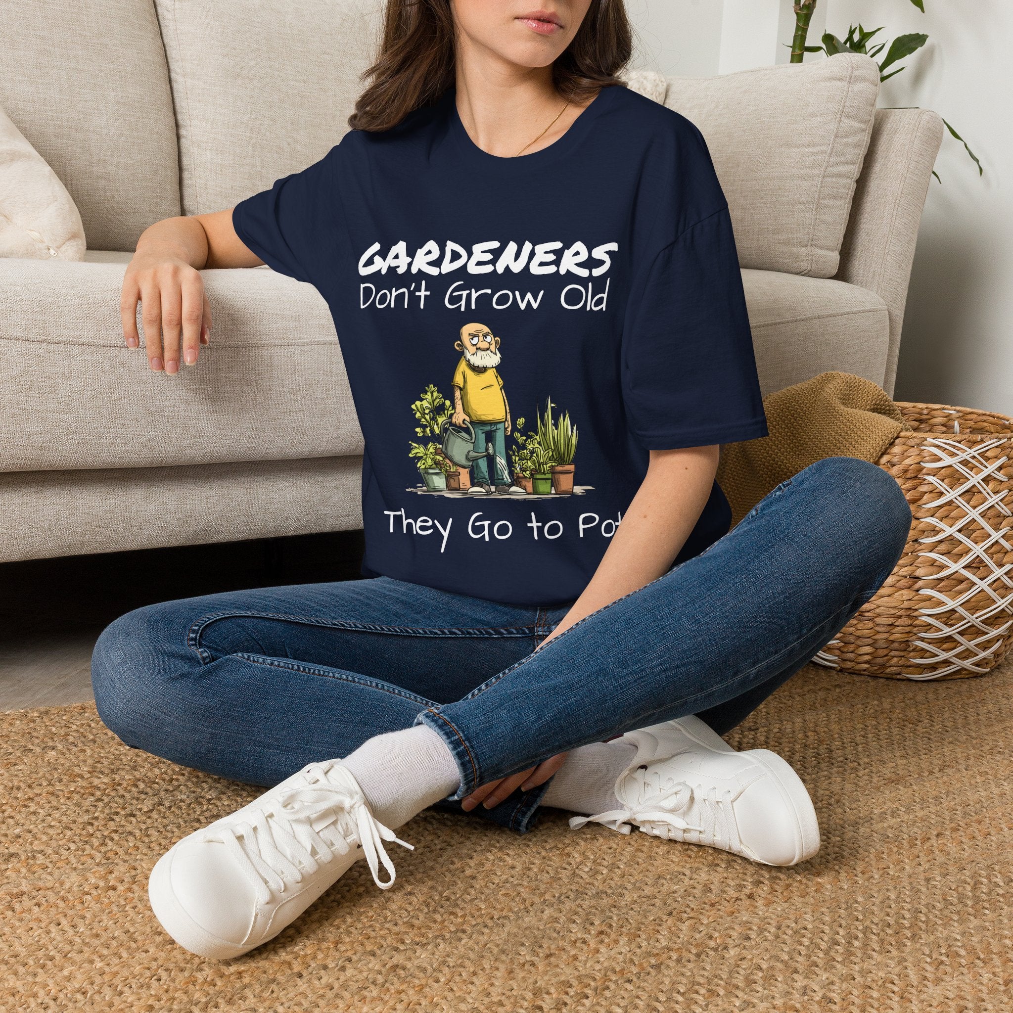 Gardeners Don’t Grow Old Funny Plant Man T-Shirt