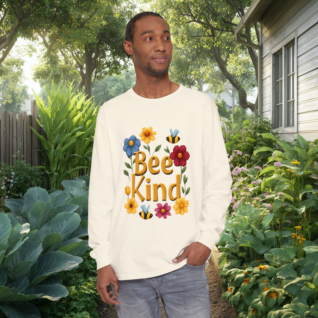 Bee Kind Bloom and Bee Long Sleeve Tee