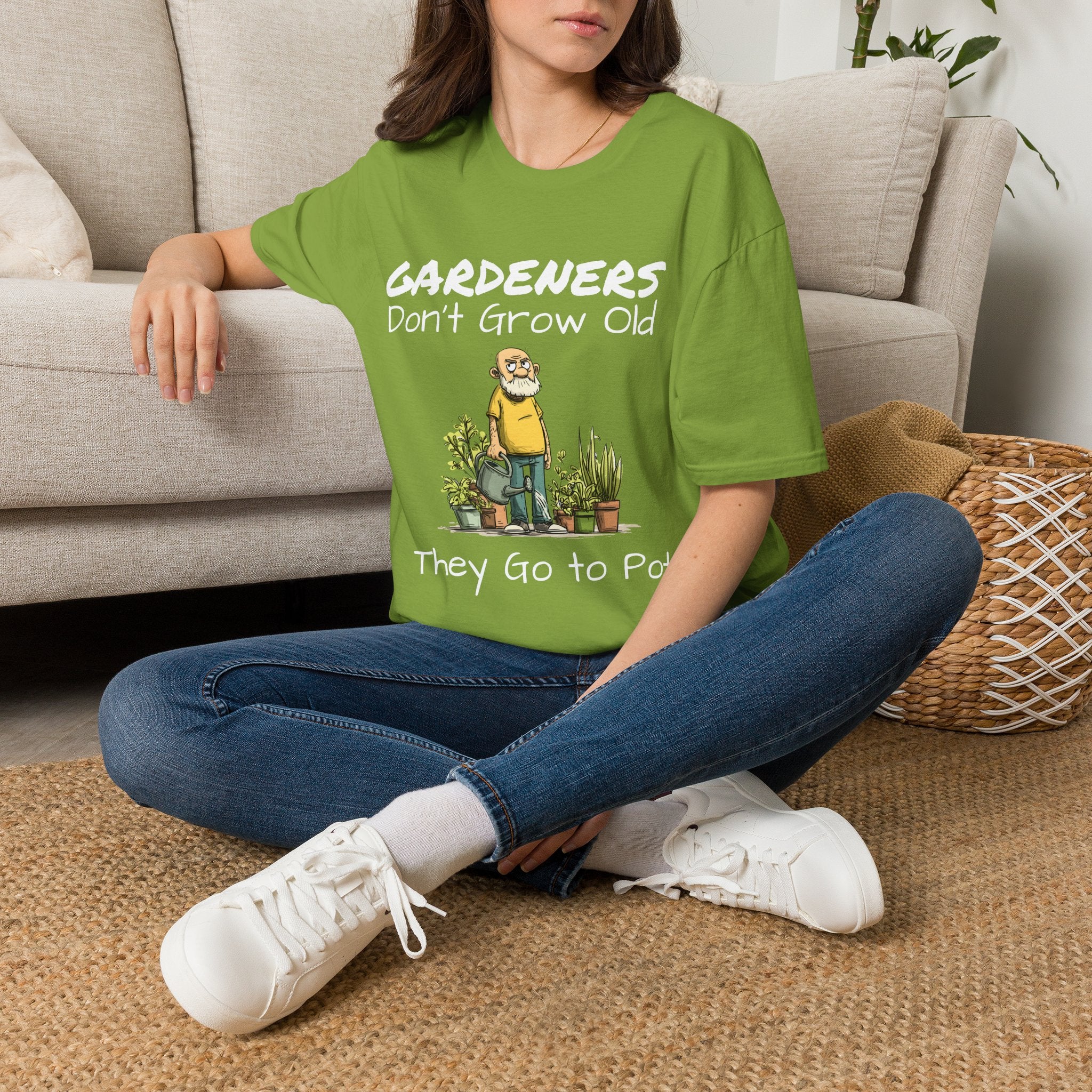 Gardeners Don’t Grow Old Funny Plant Man T-Shirt