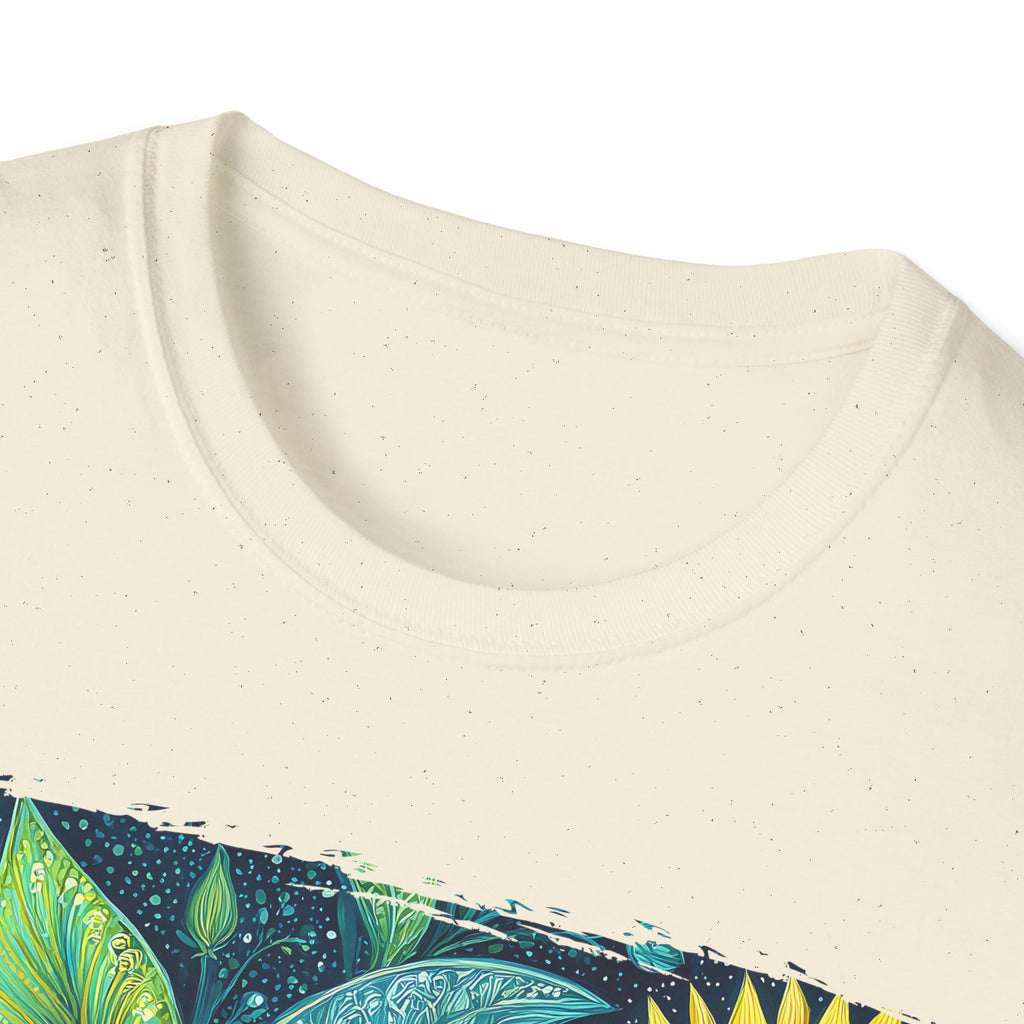 Whimsical Sunflower Garden T-Shirt for Plant Lovers and Gardeners
