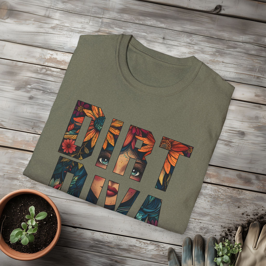 Boho Dirt Diva T-Shirt for  Nature Lovers