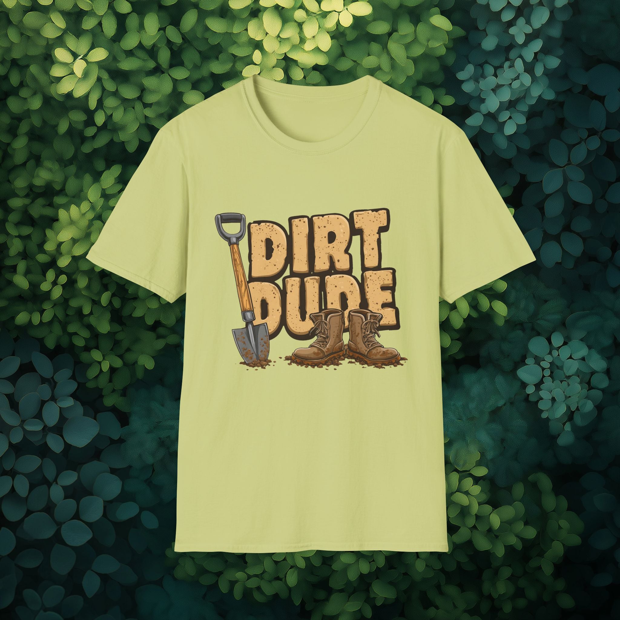 Dirt Dude T-Shirt for Gardeners
