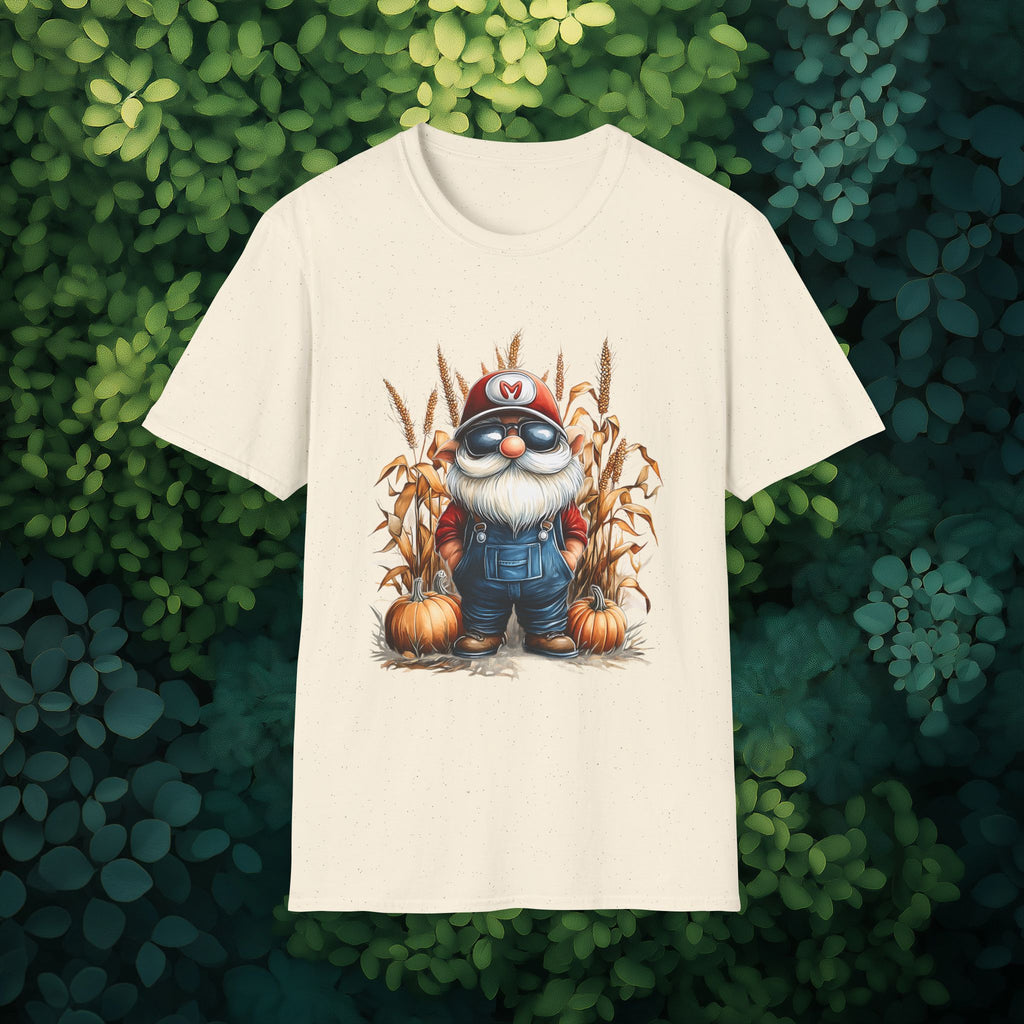 Harvest Season Gnome Farmer T-Shirt