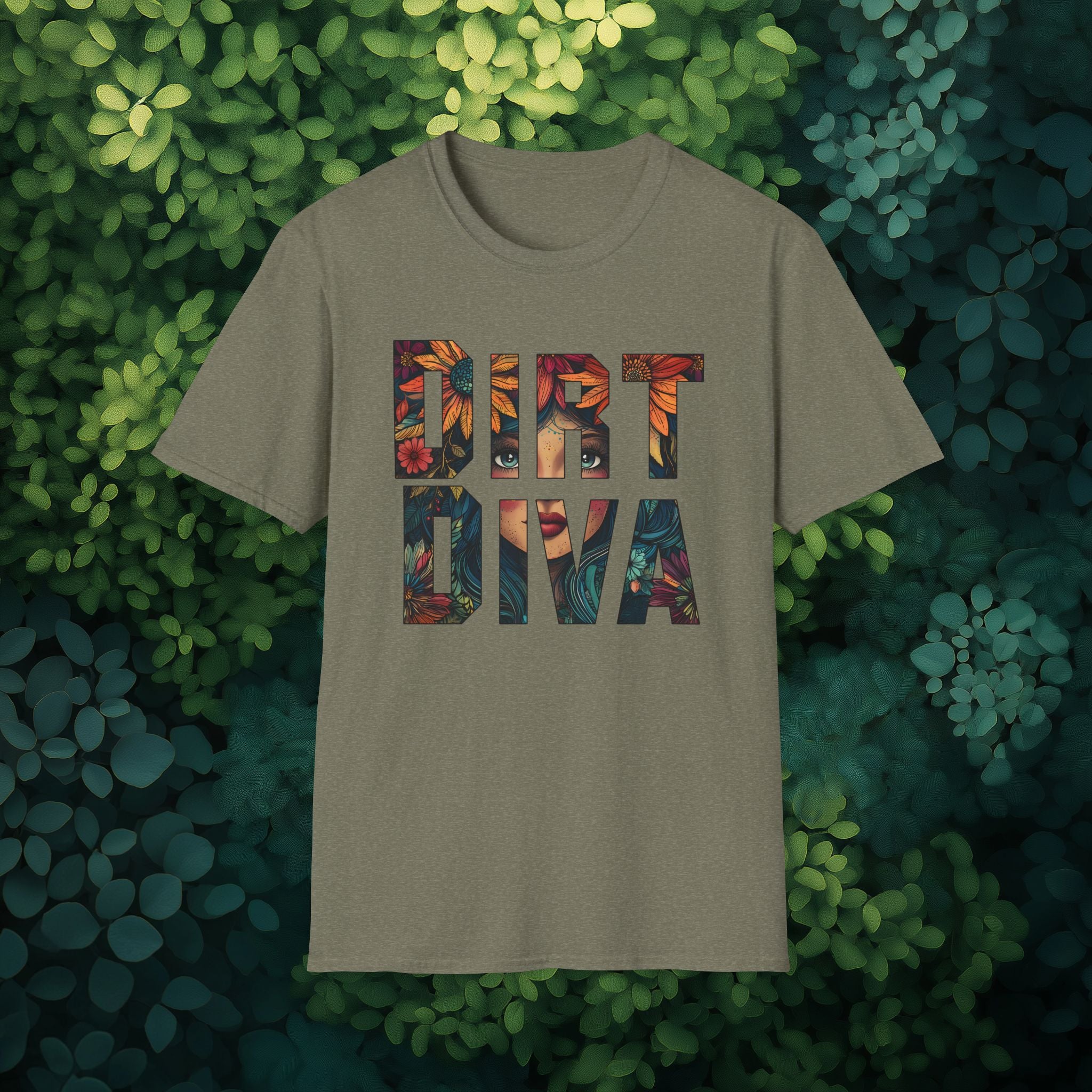 Boho Dirt Diva T-Shirt for  Nature Lovers