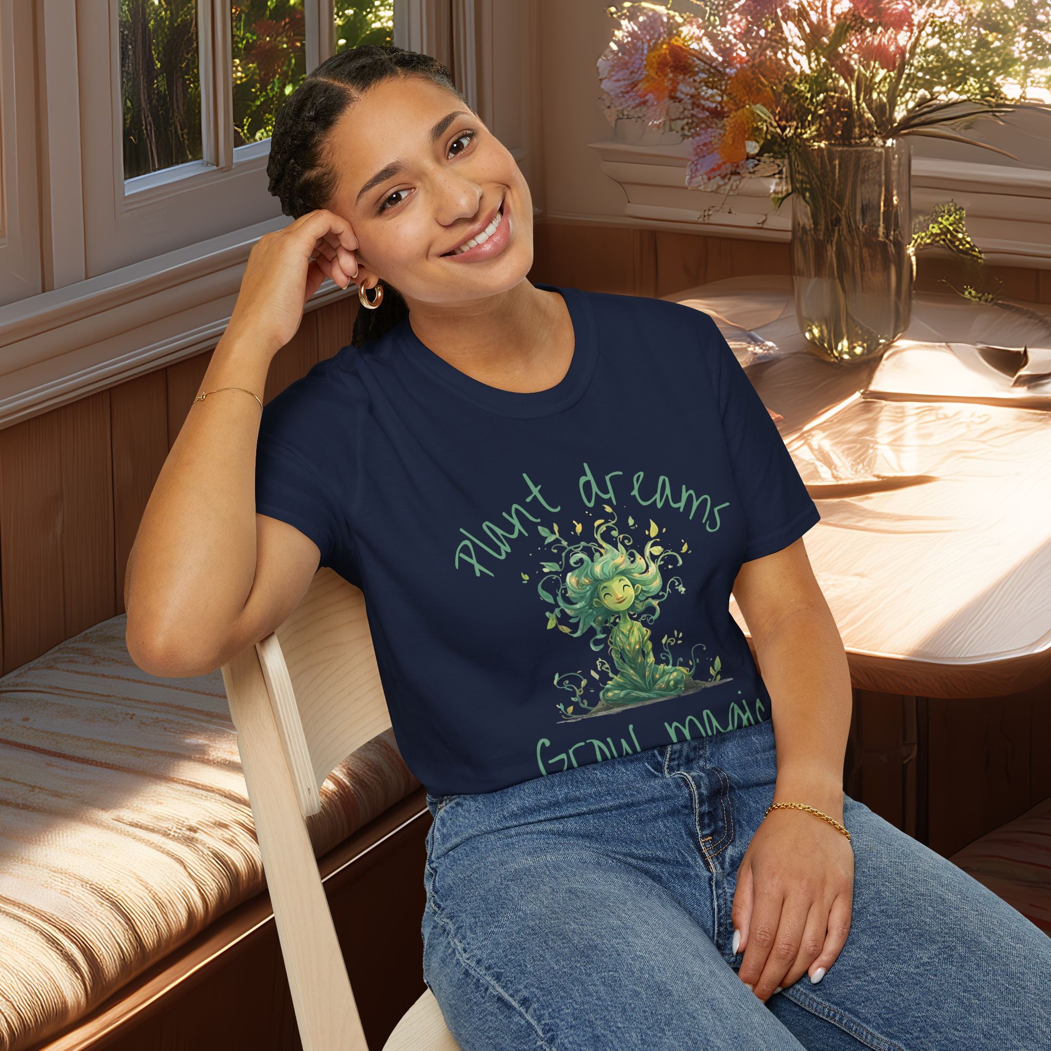 Plant Dreams, Grow Magic Garden Goddess T-Shirt