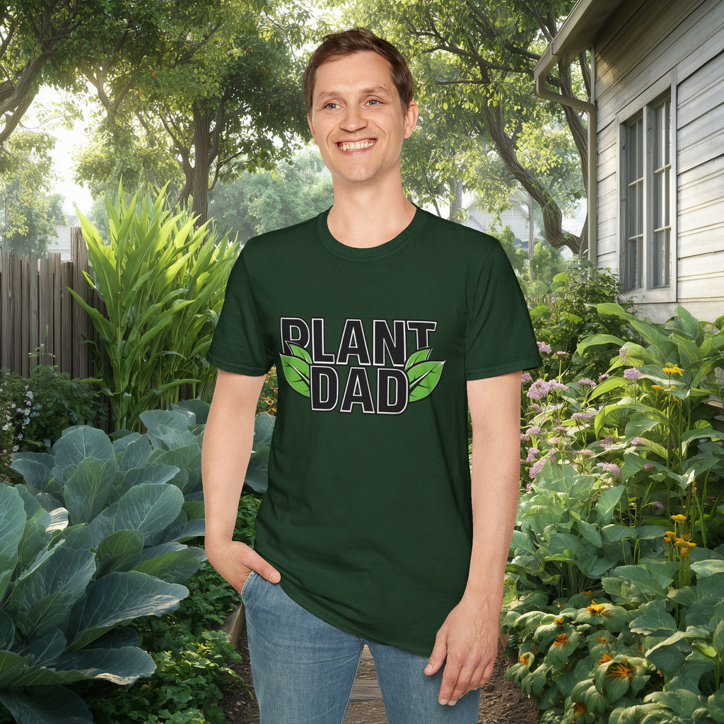 Plant Dad T-Shirt for Gardeners