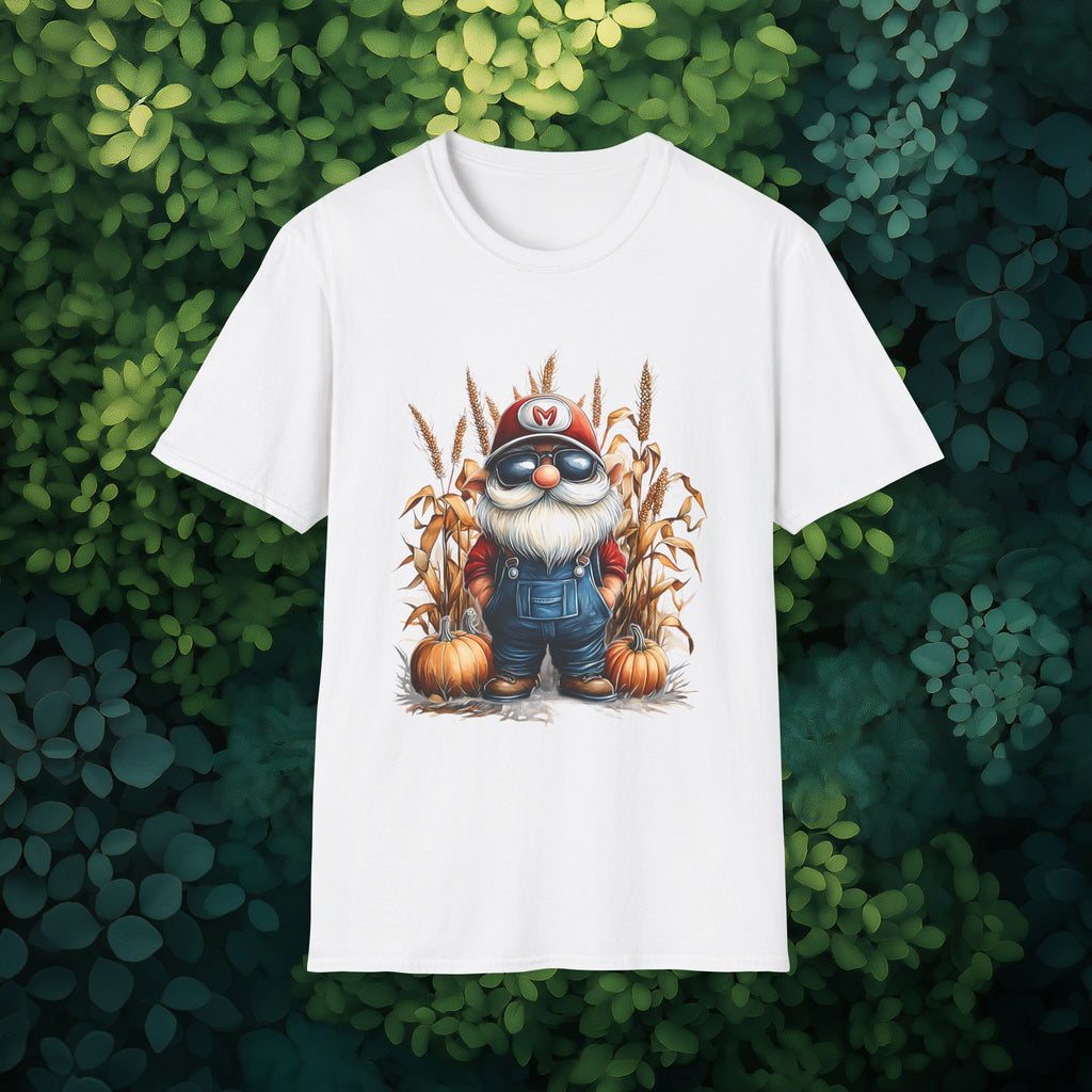 Harvest Season Gnome Farmer T-Shirt