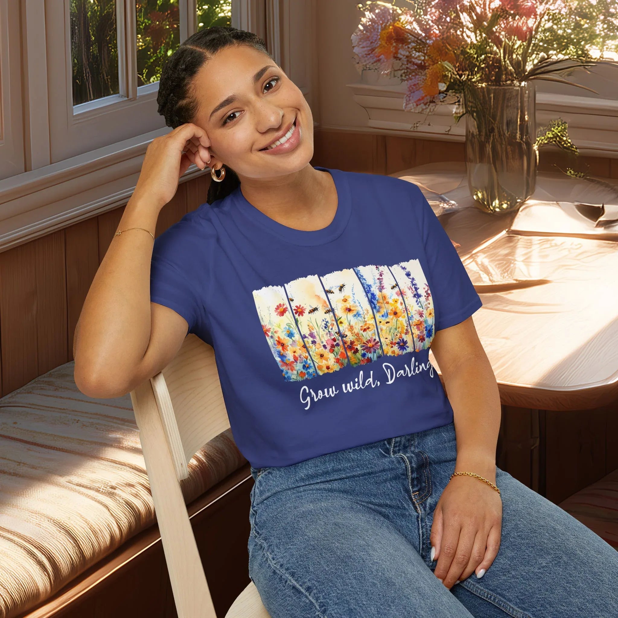 Grow Wild, Darling T-Shirt for Nature Lovers
