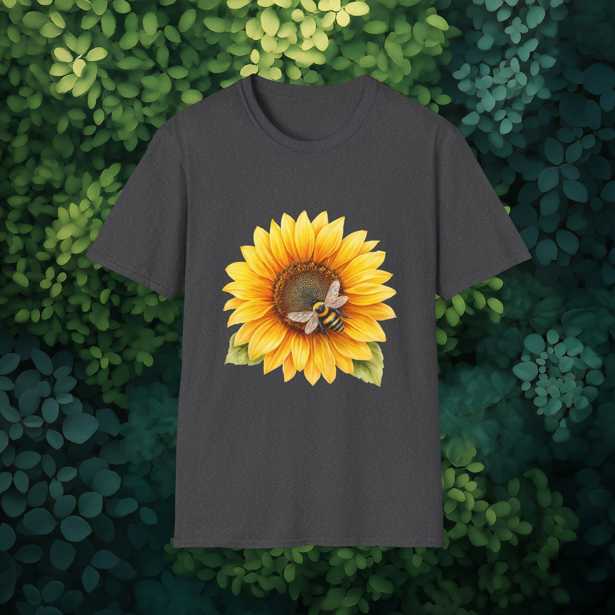 Sunflower and Honeybee T-Shirt