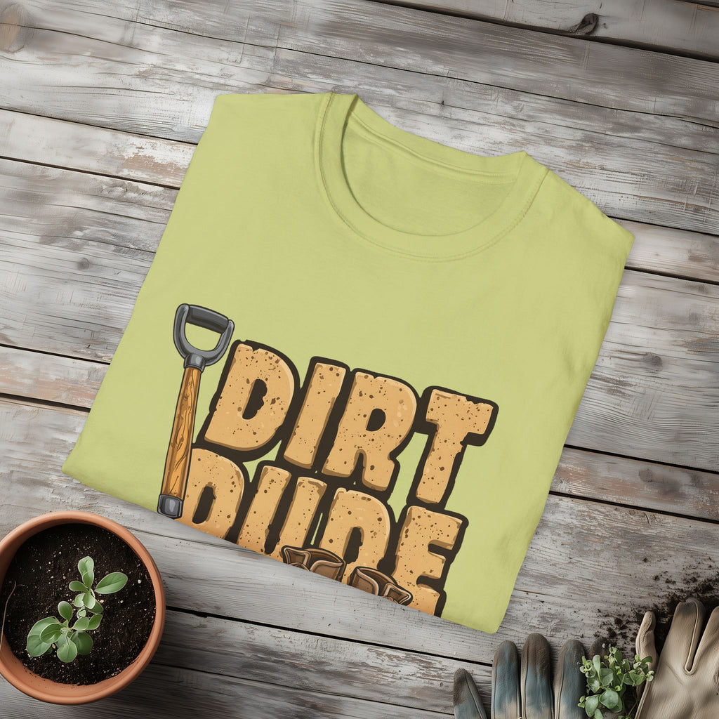Dirt Dude T-Shirt for Gardeners