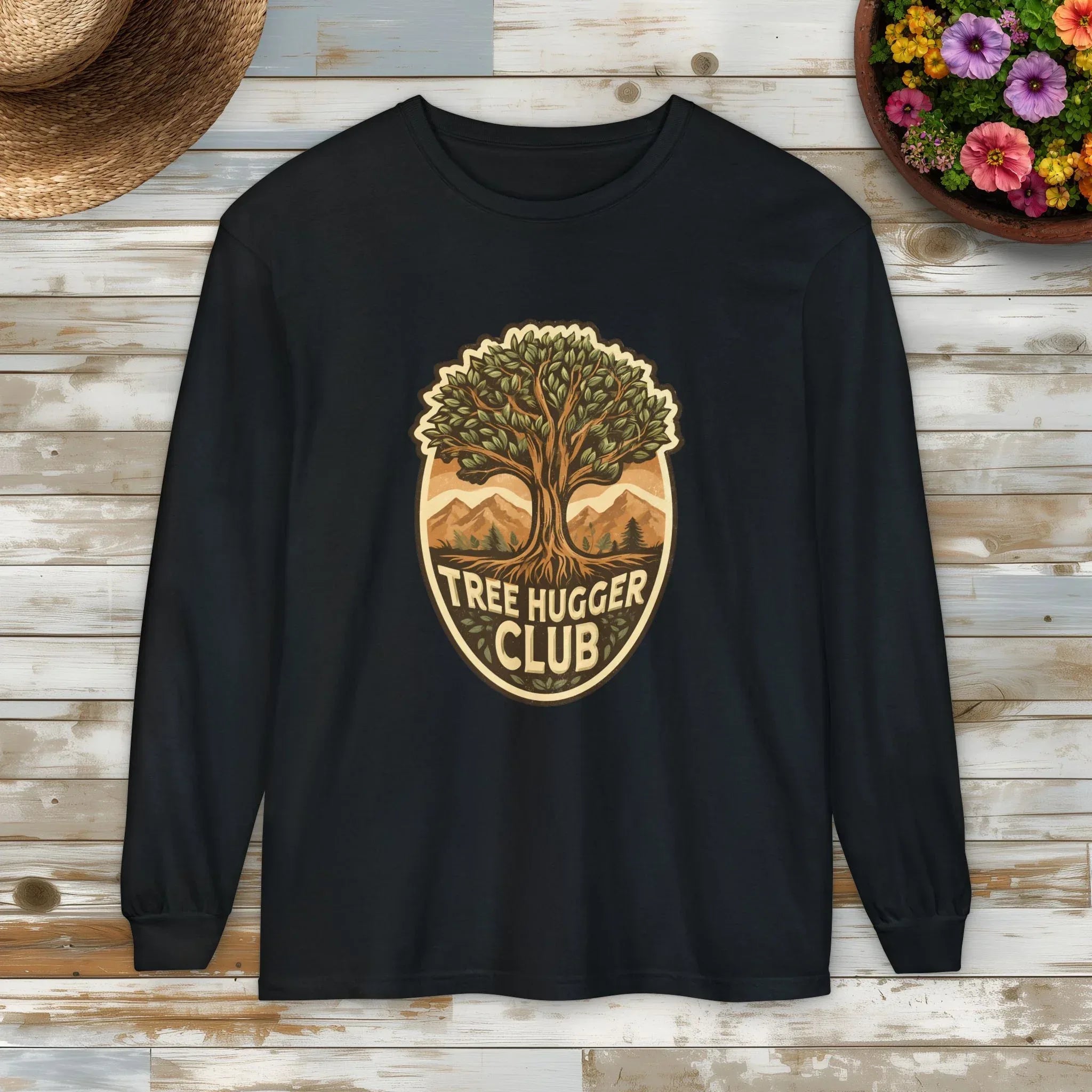 Tree Hugger Club Long Sleeve Tee