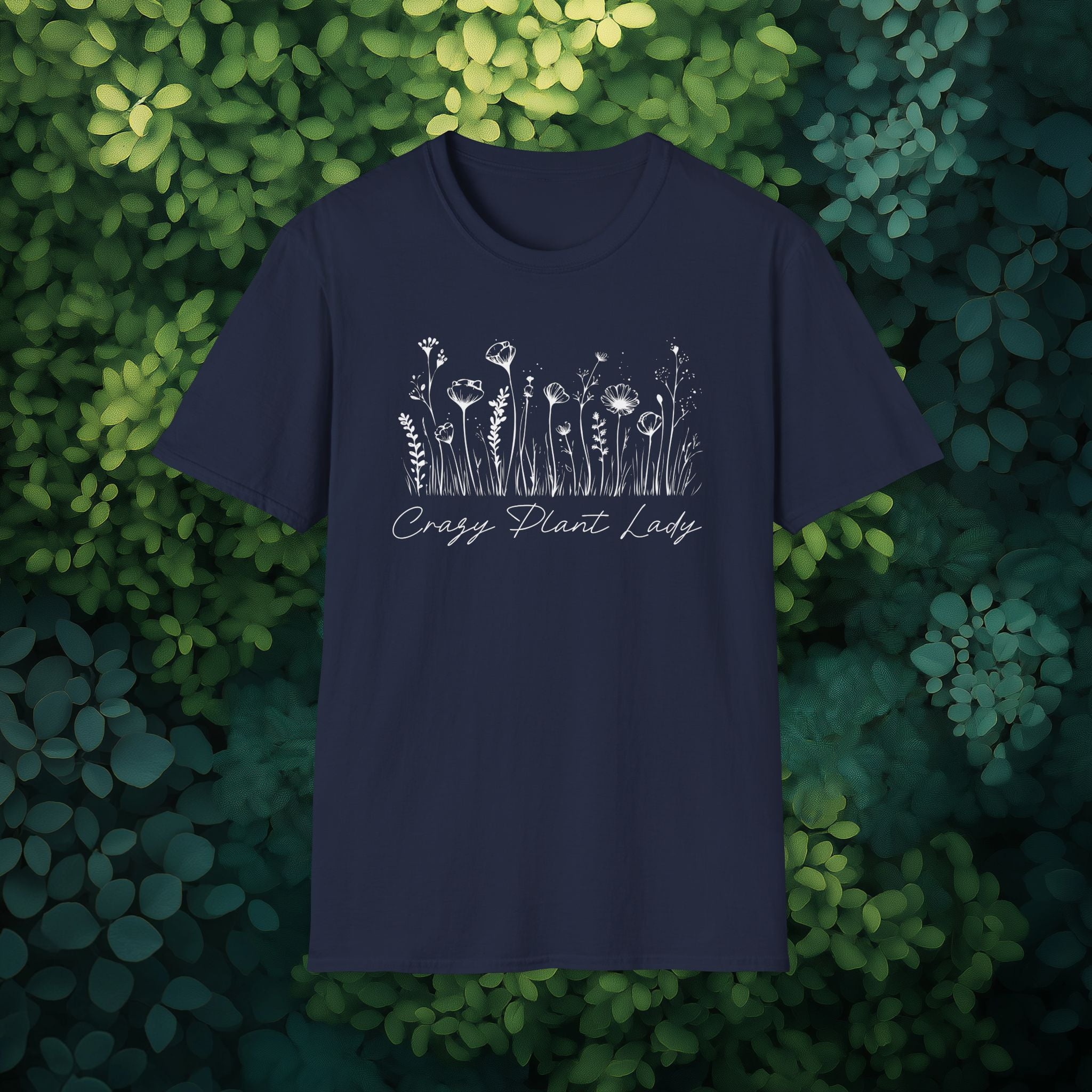 Crazy Plant Lady T-Shirt for Gardeners