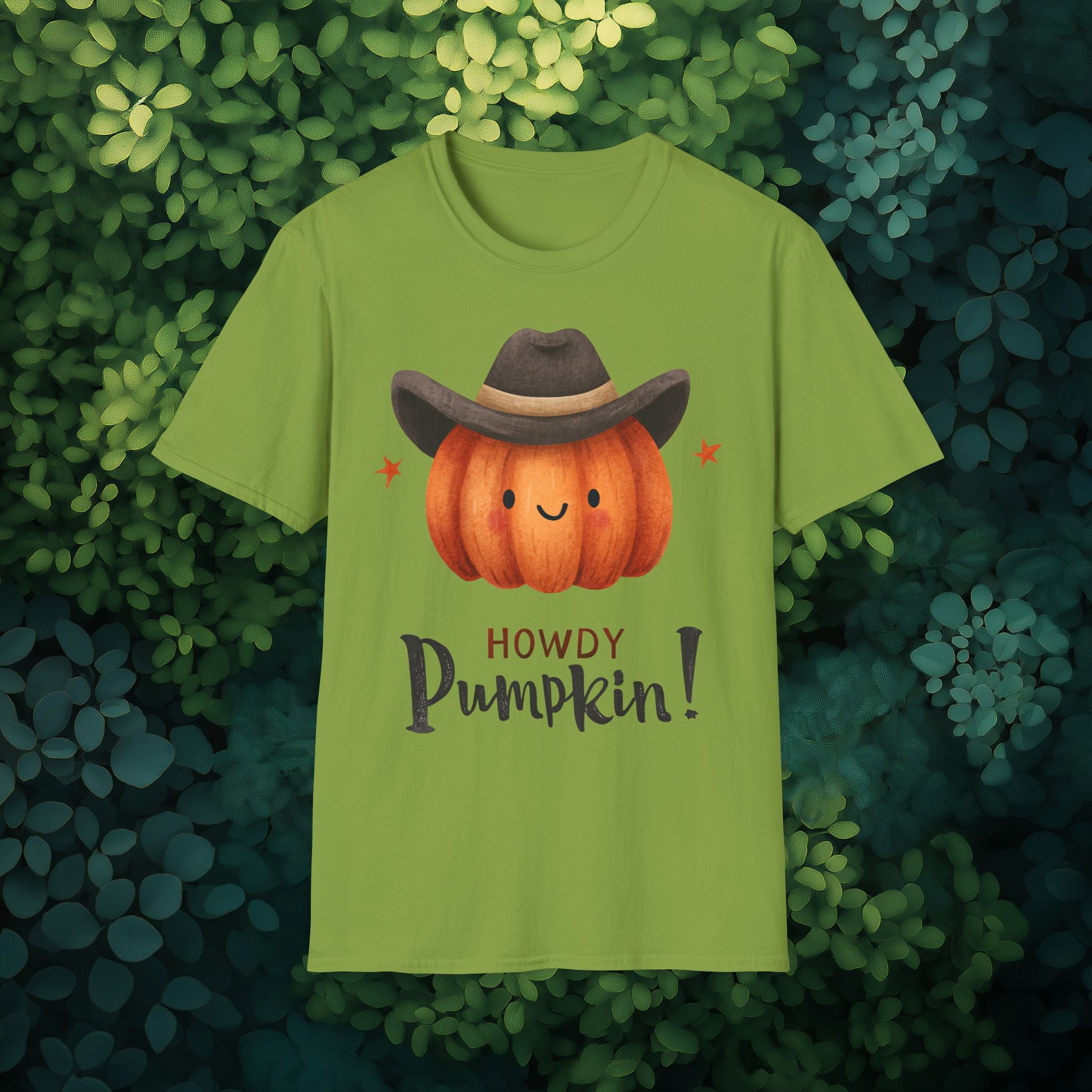 Howdy Pumpkin T-Shirt - Modern Minimalist Vibe