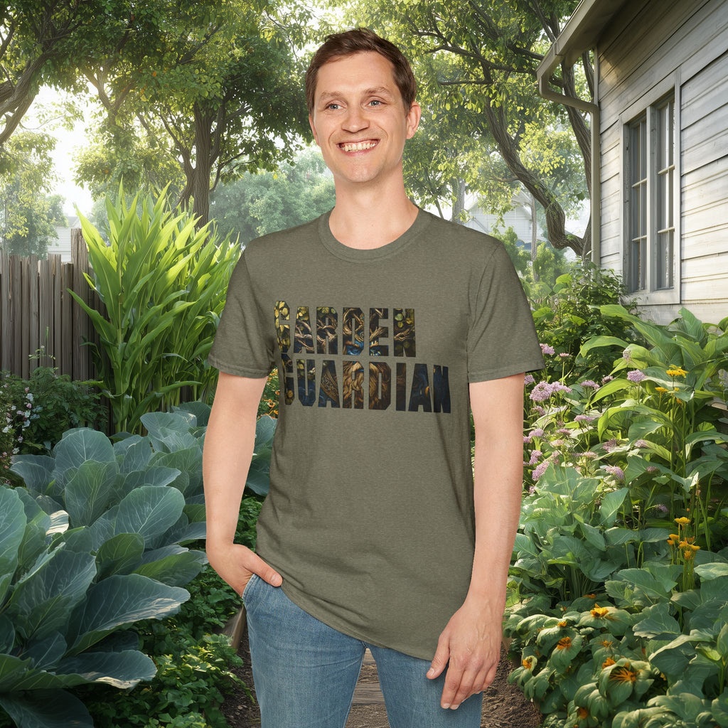 Fantasy Garden Guardian T-Shirt for Gardeners