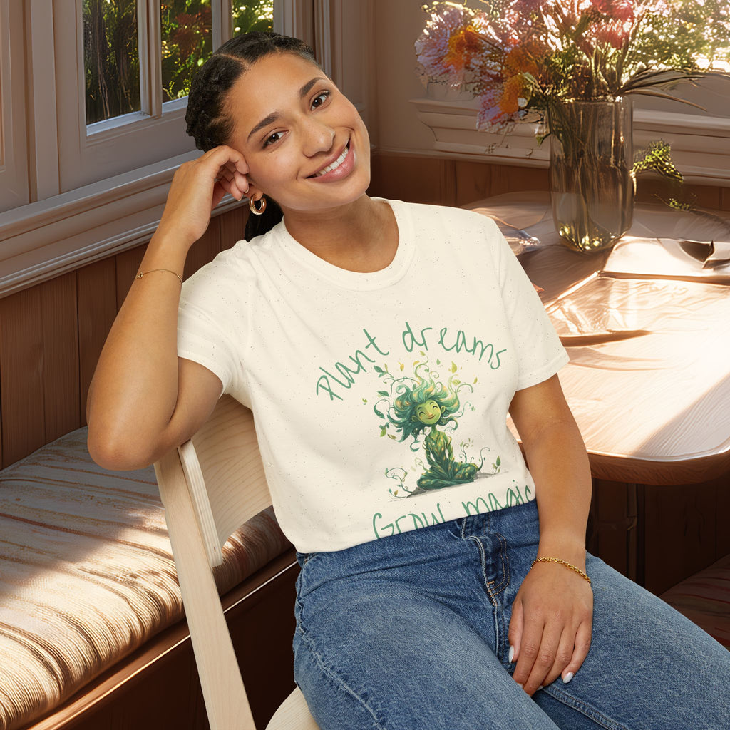 Plant Dreams, Grow Magic Garden Goddess T-Shirt