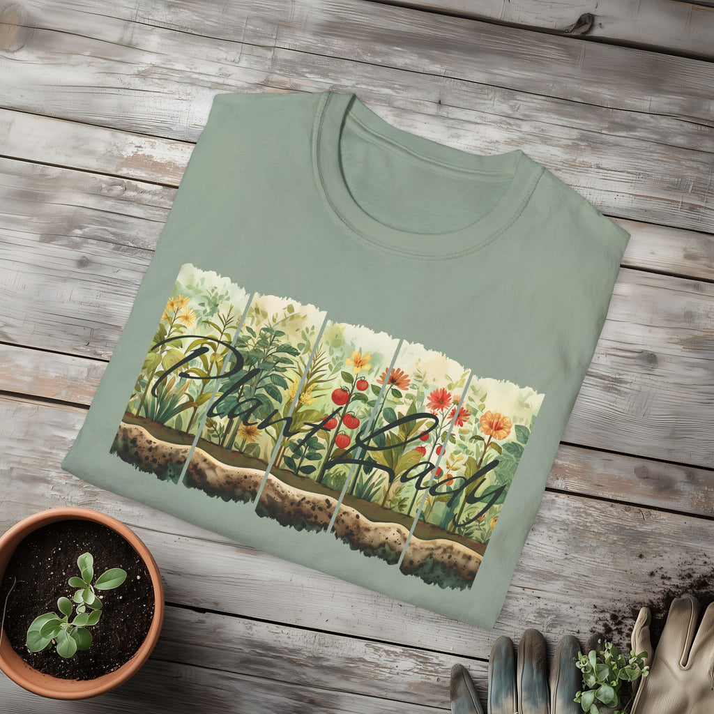 Plant Lady Backyard Gardener T-Shirt for