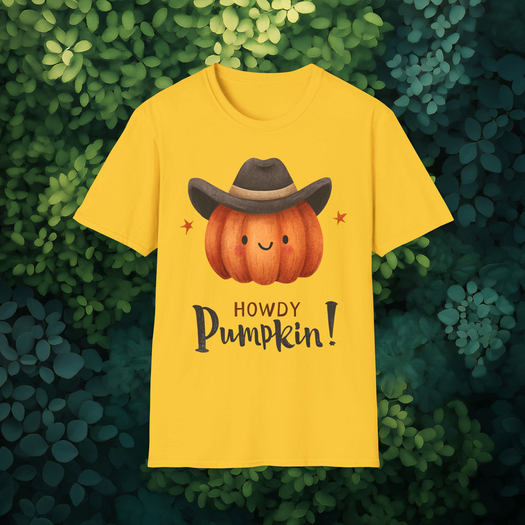 Howdy Pumpkin T-Shirt - Modern Minimalist Vibe