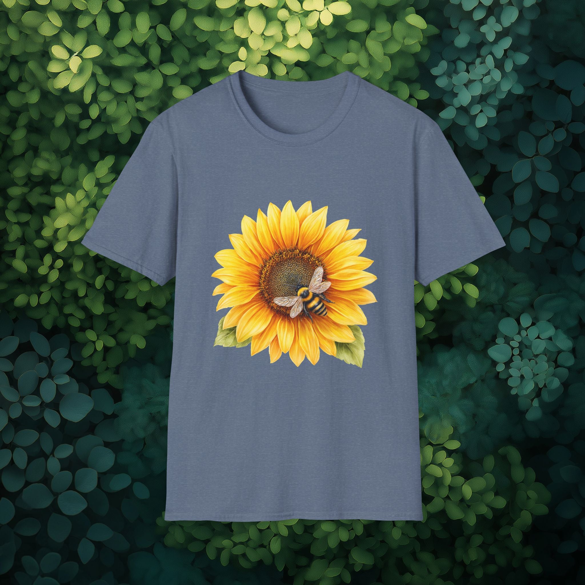 Sunflower and Honeybee T-Shirt