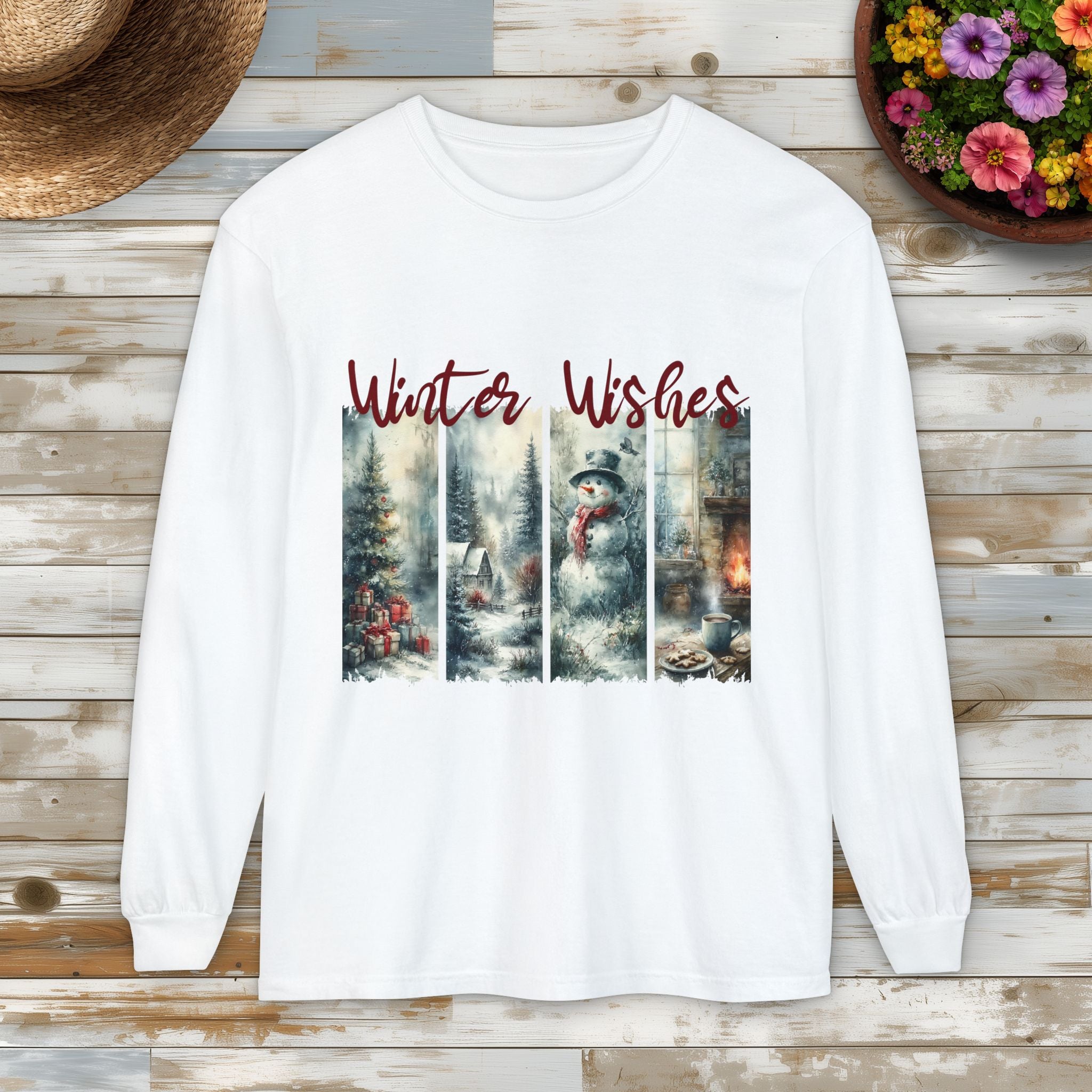 Winter Wishes Long Sleeve Tee