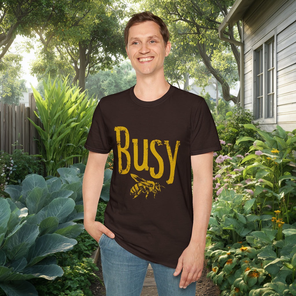 Retro Busy Bee T-Shirt for Nature Lovers