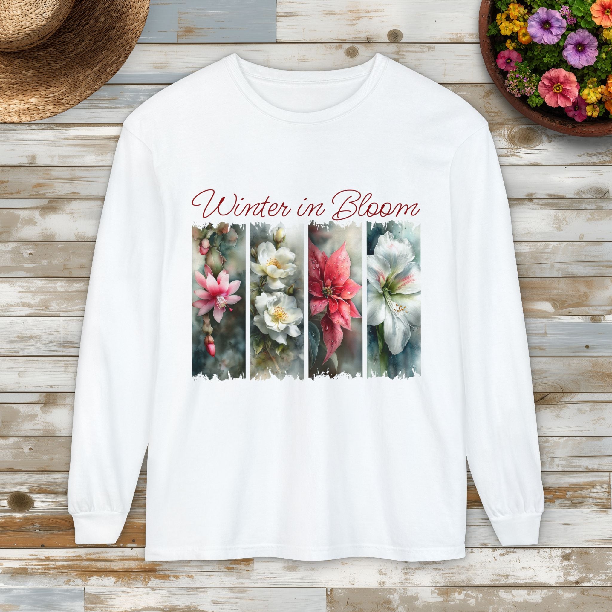 Winter in Bloom Long Sleeve Tee