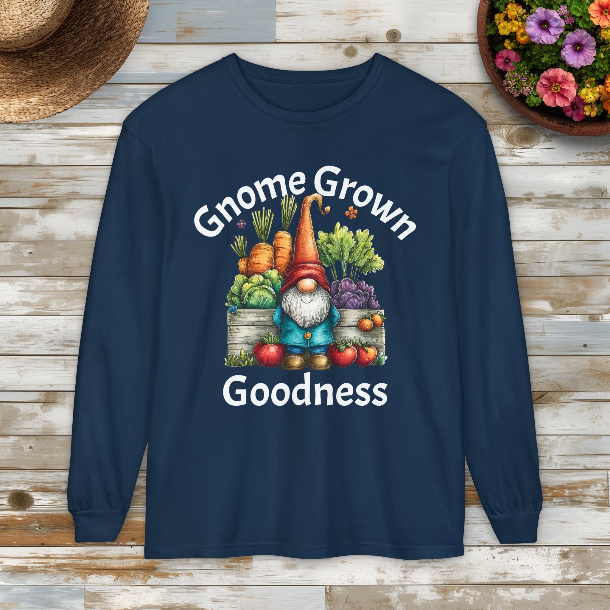 Gnome Grown Goodness Long Sleeve Tee