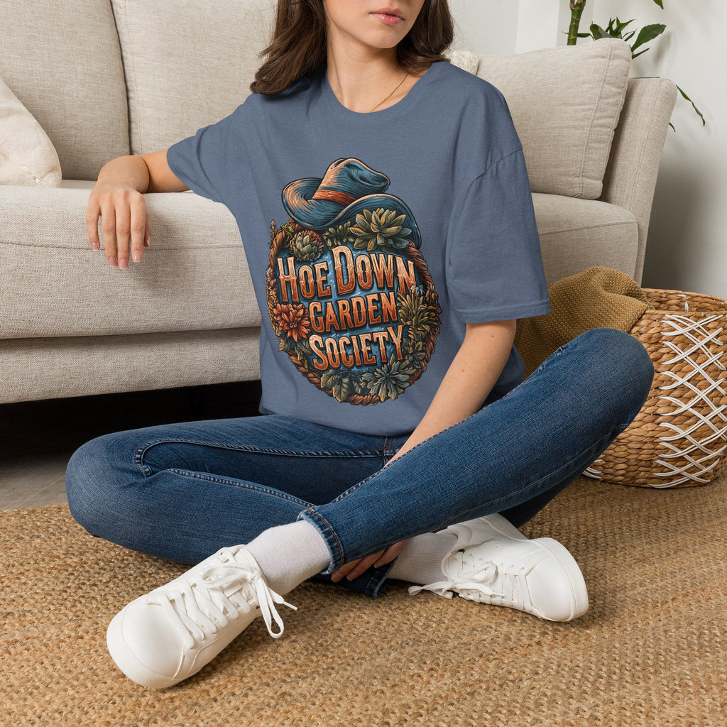 Retro Western Hoe Down Garden Club T-Shirt