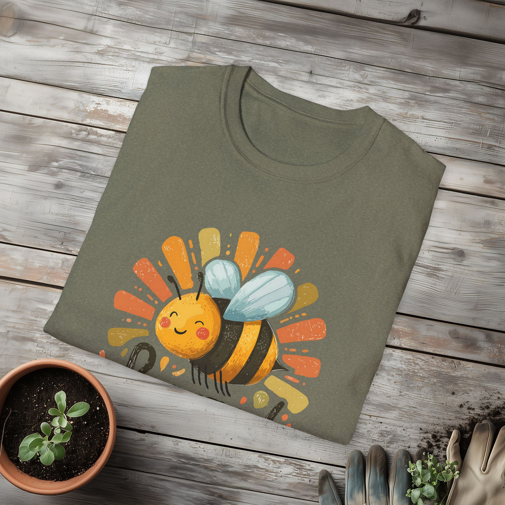 Buzzed on Life Sweet Bee T-shirt for Nature Lovers
