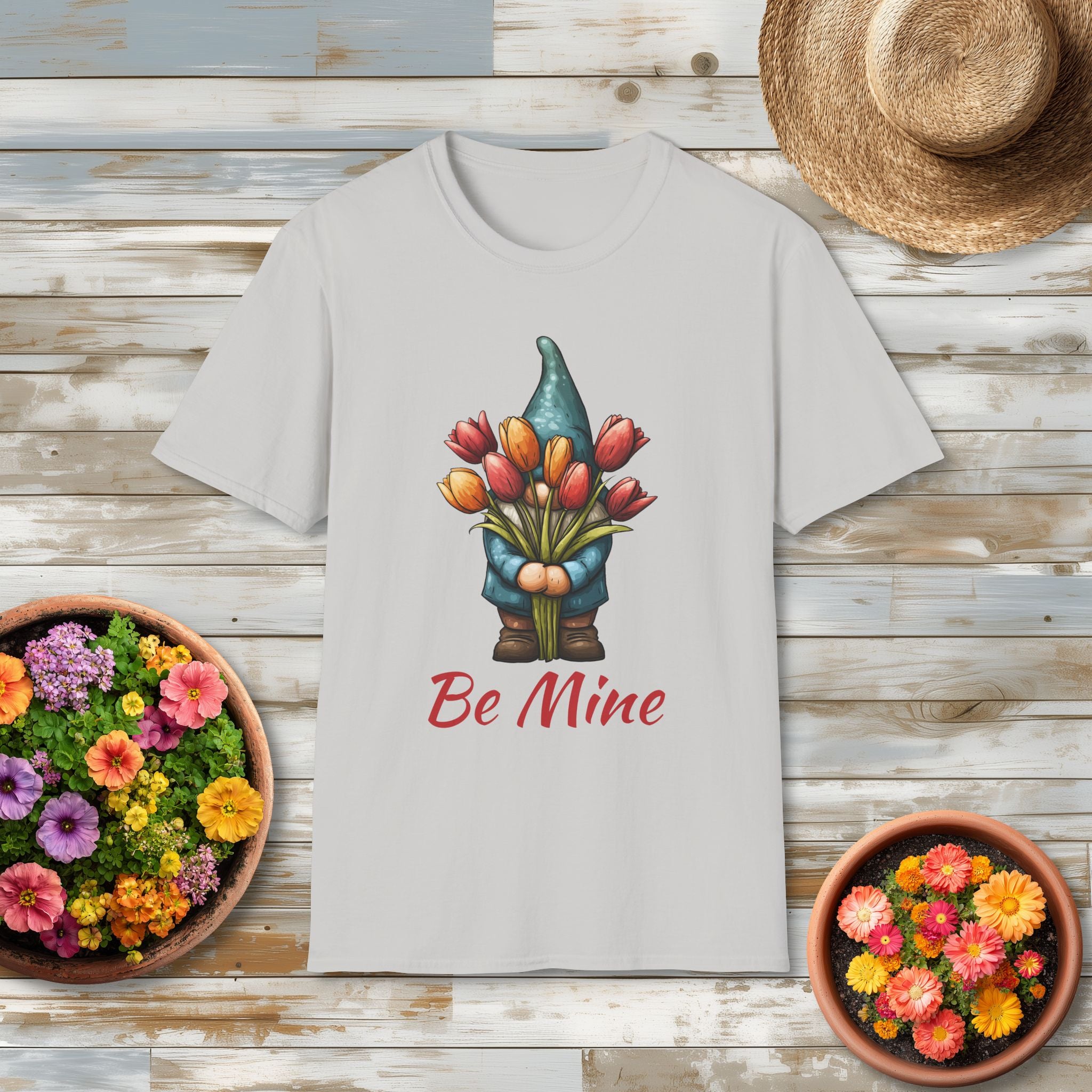 Be Mine Bashful Gnome T-Shirt