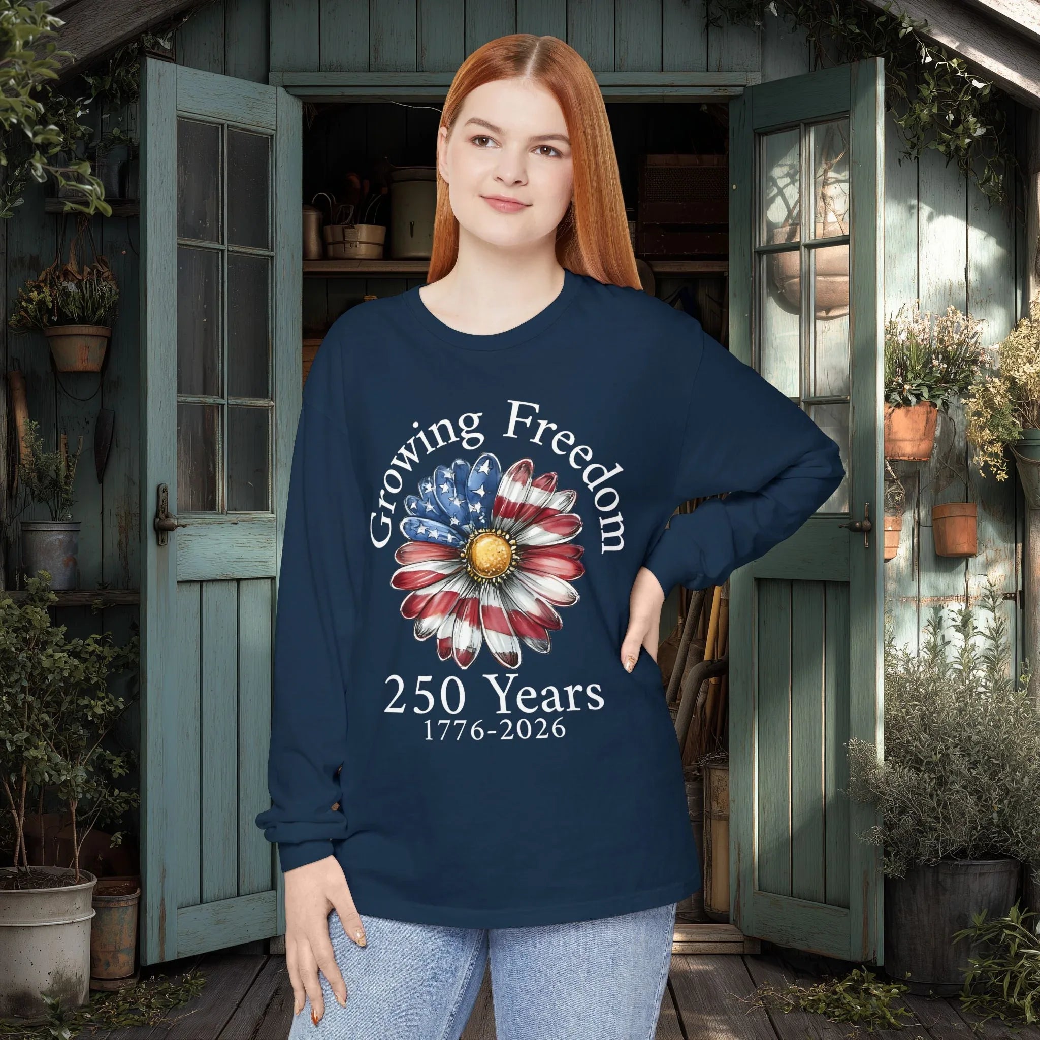 Growing Freedom Long Sleeve Tee