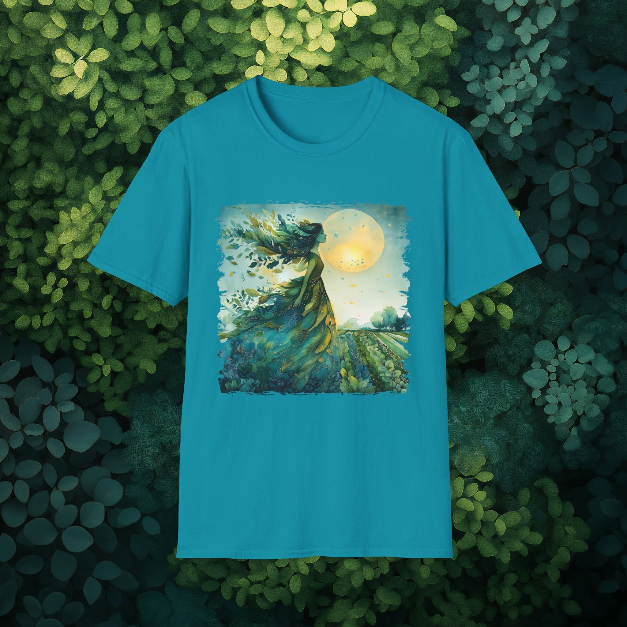 Garden Goddess T-Shirt for Gardeners, Nature Lovers, Summer Casual Wear