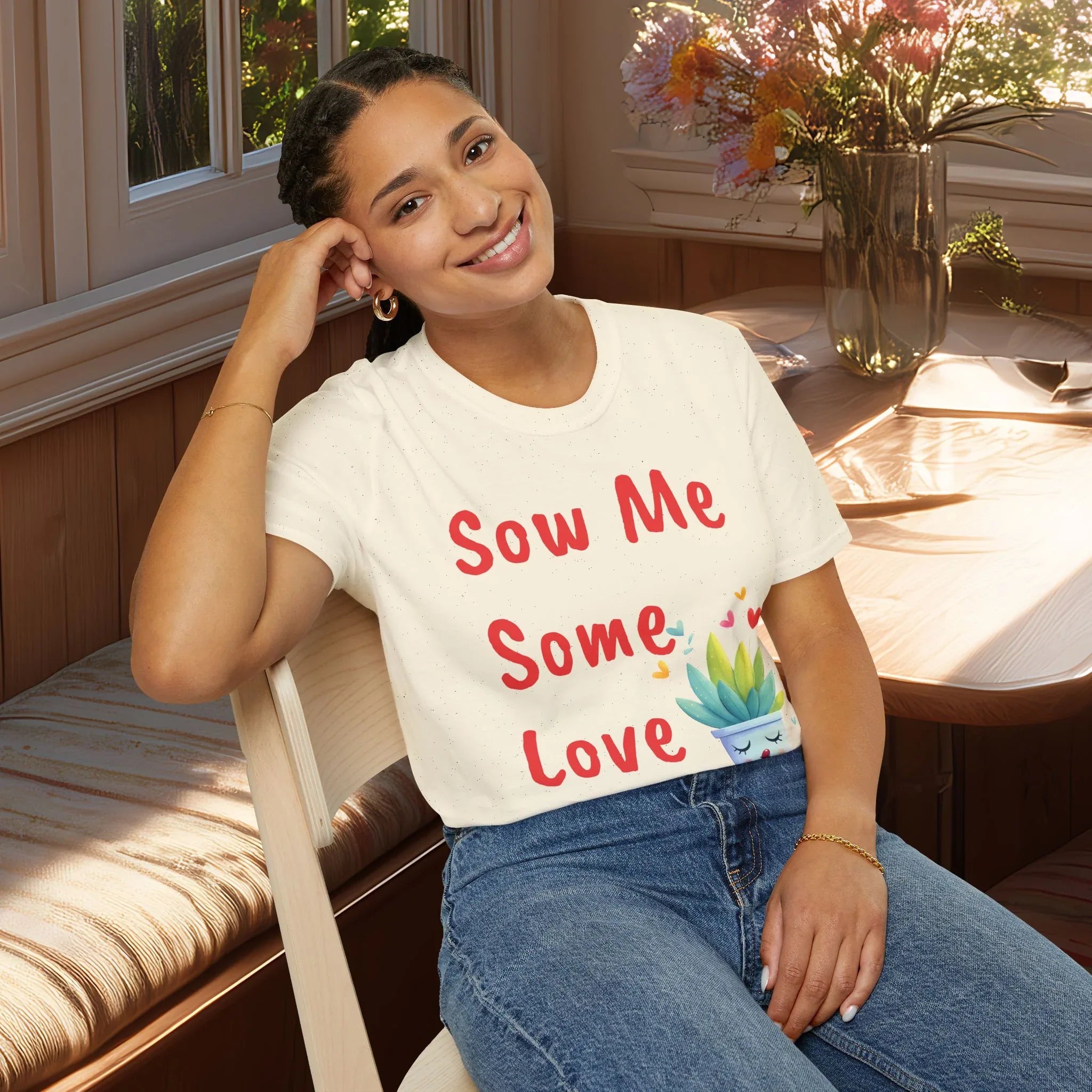Sow Me Some Love Punny Plant T-shirt