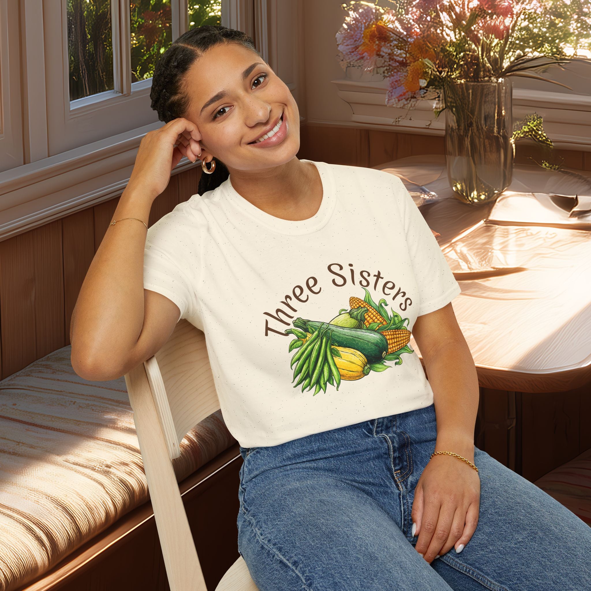 Three Sisters Native Planting Tee