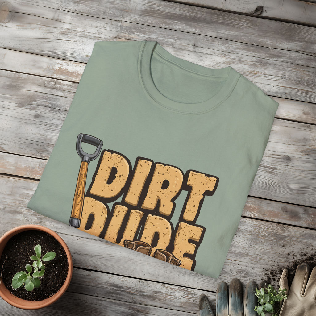 Dirt Dude T-Shirt for Gardeners