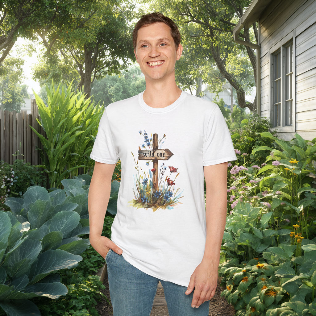 Wild One Wildflower Watercolor T-Shirt