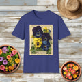 Vintage Pansies Seed Packet T-Shirt for Gardeners