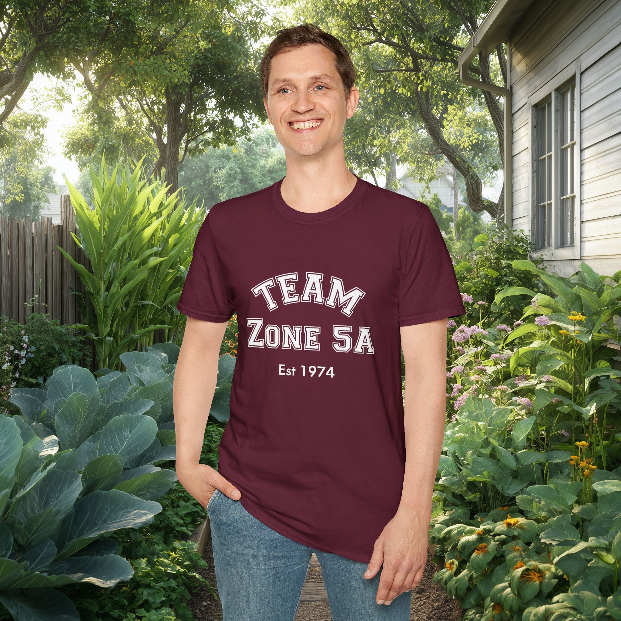 Vintage Collegiate Team Zone T-Shirt