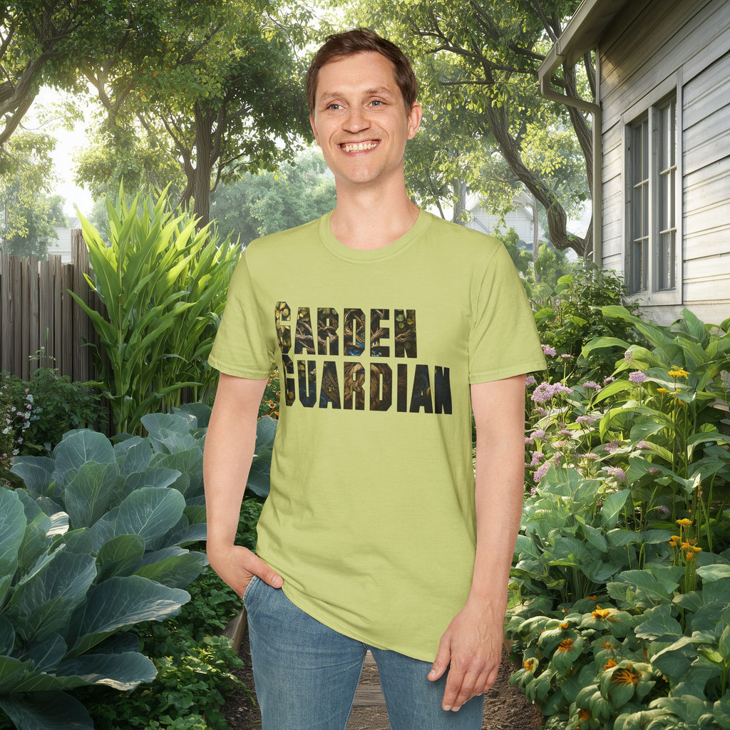 Fantasy Garden Guardian T-Shirt for Gardeners