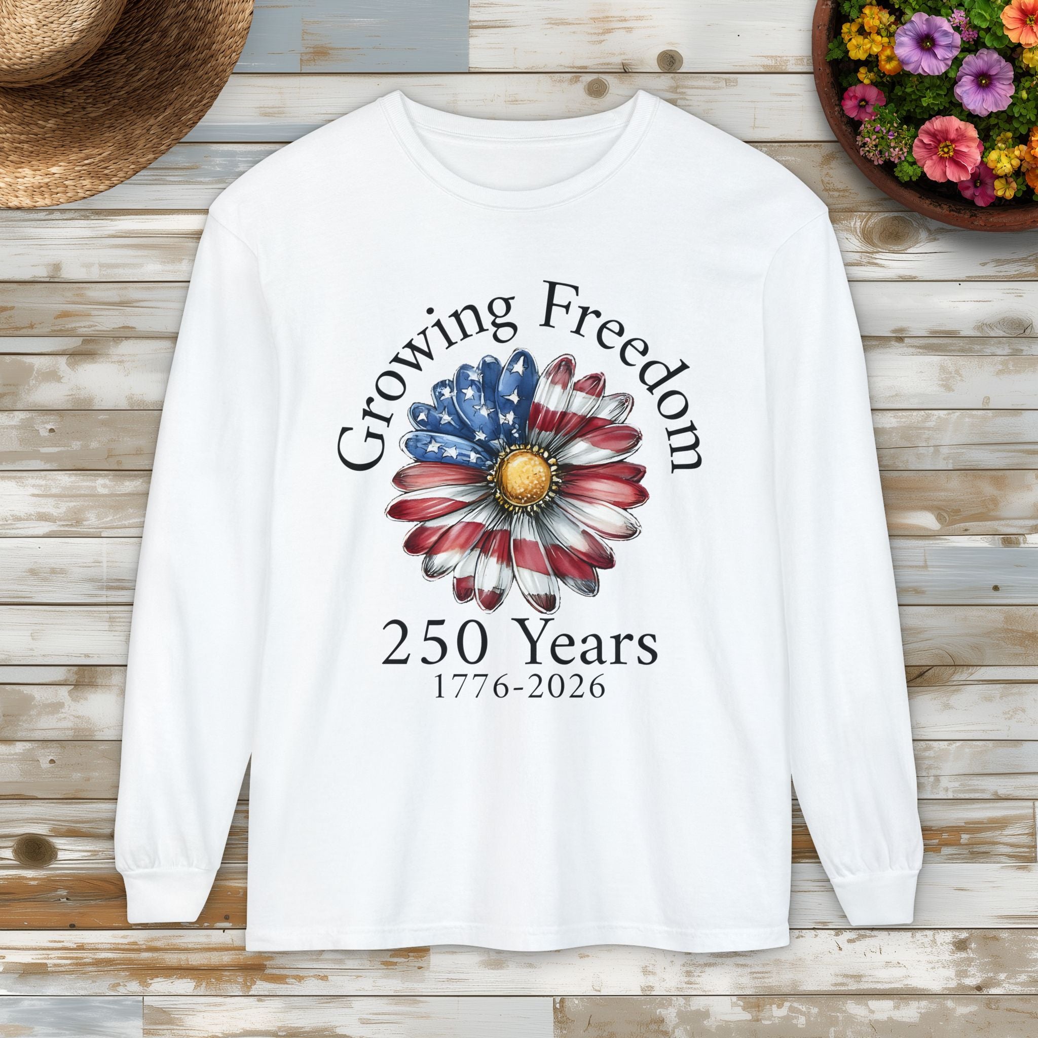 Growing Freedom Long Sleeve Tee