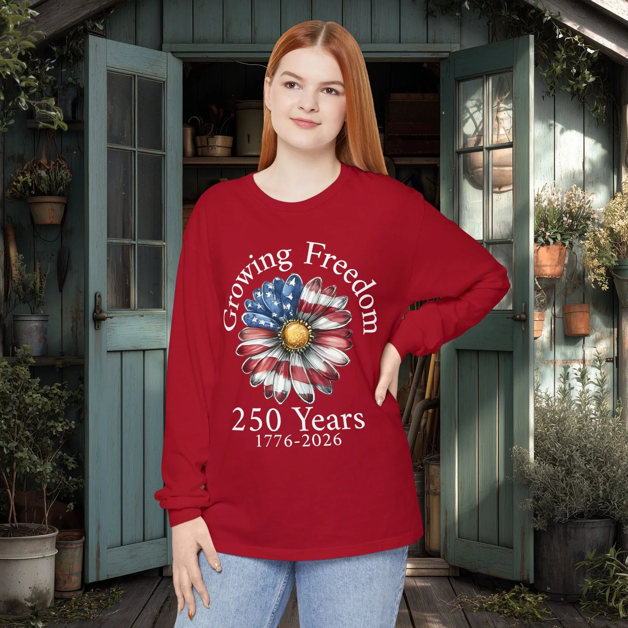 Growing Freedom Long Sleeve Tee
