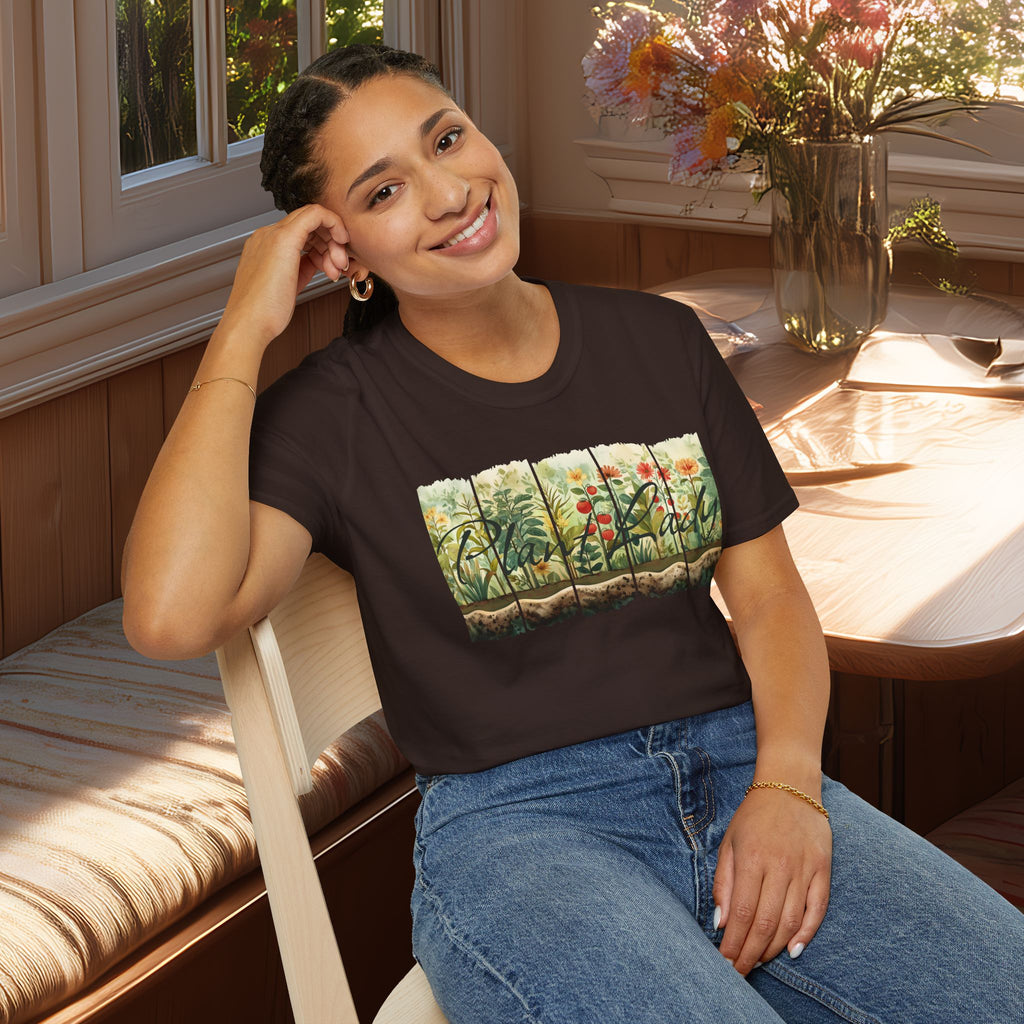 Plant Lady Backyard Gardener T-Shirt for