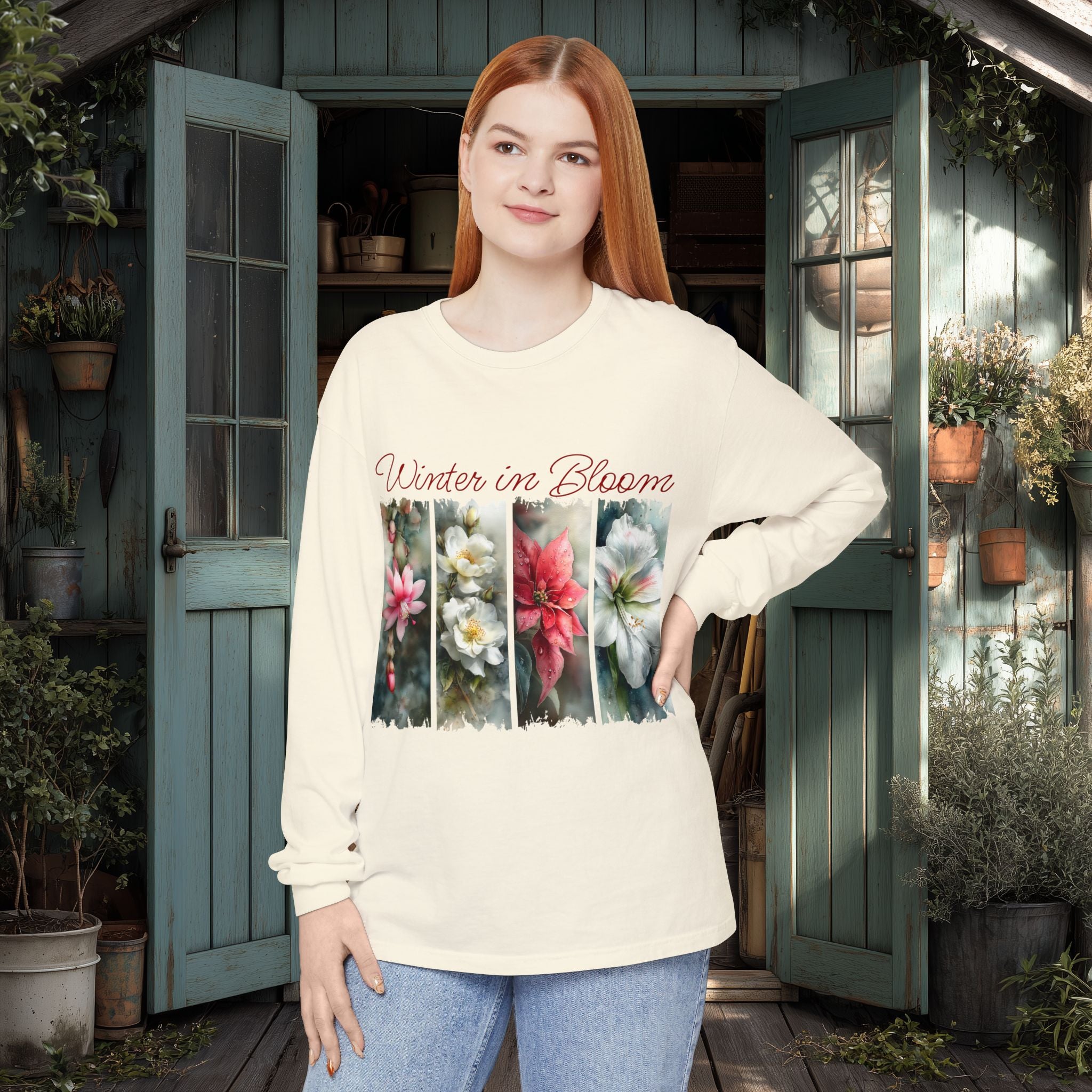 Winter in Bloom Long Sleeve Tee